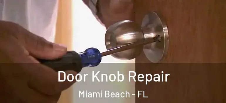  Door Knob Repair Miami Beach - FL