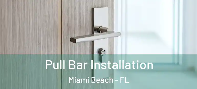  Pull Bar Installation Miami Beach - FL